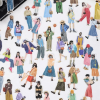 40 pcs Figure Graphic Random Sticker