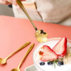 3 pcs Random Stainless Steel Flower Spoon