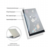  Cartoon Graphic Protective Sticker For 15.6-16 Inch Laptop