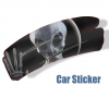 1pc Alien Pattern Car Sticker