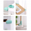 4 pcs Solid Color Table Corner Cover