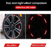 20 pcs Car Reflective Wheel Sticker