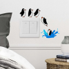 Penguin Pattern Switch Sticker