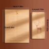 1 pc Deer Pattern Random Writing Paper With Envelope