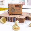 1 pc Retro Pattern Candy Give Away Box