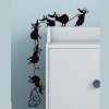 Cartoon Rat Print Wall Sticker