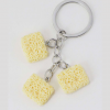 Simulation Food Charm Keychain