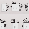 Panda Switch Outlet Wall Sticker  