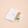 Colorblock Plaid Card Holder