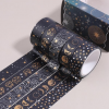 9rolls Moon & Cat Pattern Masking Tape (400 cm )