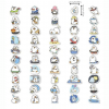 100pcs Cartoon Duck Pattern Assorted Sticker