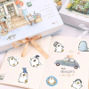 100pcs Cartoon Duck Pattern Assorted Sticker