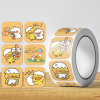 200pcs Cartoon Duck Pattern Assorted Sticker