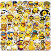 50Pcs Cute Duck Waterproof Stickers