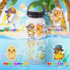 50Pcs Cute Duck Waterproof Stickers