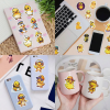 50Pcs Cute Duck Waterproof Stickers