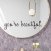 Slogan Graphic Wall Sticker