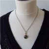 Vintage Bronze Hand Carved Dragonfly Pendant Necklaces