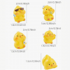 5pcs OF Small Yellow Chicken Car Ornament