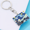 Creative Oil Painting Keychain For Women