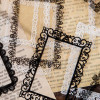 30pcs Lace Pattern Assorted Sticker