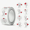 500pcs Thank You Stickers (2 cm )