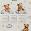 	  Cartoon Bear Pattern Switch Outlet Wall Sticker
