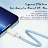 Fast Charging  20W USB To Lightning Charger Cable Compatible With Apple IPhone  (1 m )