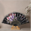  Chinese Fan Silk Lace Lace Fan Ladies Print Elegant