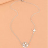Map Design Stainless Steel Unisex Necklace