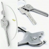 Multi functional Keychain, 6-In-1 Folding Mini Knife & Multi tool 