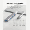 Type-C To 4 Port USB 3.0/2.0 Docking Station 