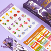 Box Daily planner Mofkera - Purple Leaves ( 2025 )