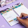 Box Daily planner Mofkera - Purple Leaves ( 2025 )