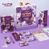 Box Daily planner Mofkera - Purple Leaves ( 2025 )