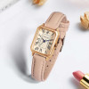 Rectangle Pointer Quartz Watch
