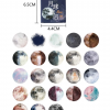 46pcs Moon Pattern Sticker