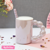 ceramic mug - purple