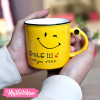 Ceramic Cup&plate-Smille 