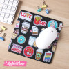 Rubber Mouse Pad-Fast Food