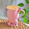 Polymer Ceramic Mug - Flower