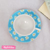 Painted Cup&Plate-Daisy Flower  