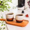 Pottery Cup Espresso ( Set Of 2 )-سعادة