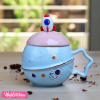 Ceramic Mug-Light Blue Astronaut