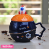 Ceramic Mug-Dark Blue Astronaut