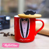 Ceramic Mug-Red Men Suit