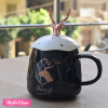 Ceramic Mug-Black Deer