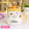 Ceramic Mug-Yellow Bunny