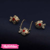 Set Of Earring&Necklace-Silver Fish