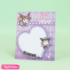 Heart Sticky Note - Kuromi